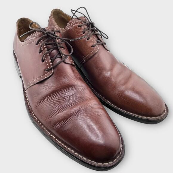 COLE HAAN Brown Leather Oxford Tie Shoes Men’s Size 13 Business Casual main image 4